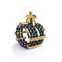 Silverstein Cryo 4 Gold Gen.6 Champagne Gold - лігатура для кларнета Сі-b