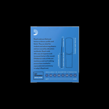 D'Addario Royal тростина для альт-саксофона
