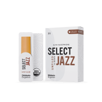 D'Addario Select Jazz Unfiled тростина для альт-саксофона