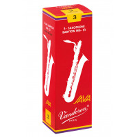 Vandoren JAVA RED CUT SR34R тростини для баритон-саксофона Vandoren JAVA RED CUT SR34R тростини для баритон-саксофона