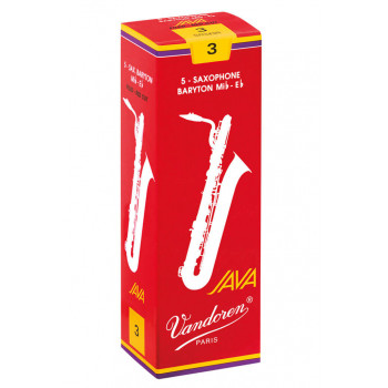 Vandoren JAVA RED CUT SR34R  тростини для баритон-саксофона