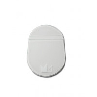 Silverstein Omnipatch Clear Curved наліпка на мундштук,з прорізом, прозора, 0,8 мм